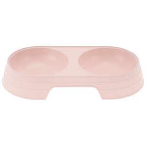 Portable Dog Bowl for Indoor and Outdoor Camping Pink